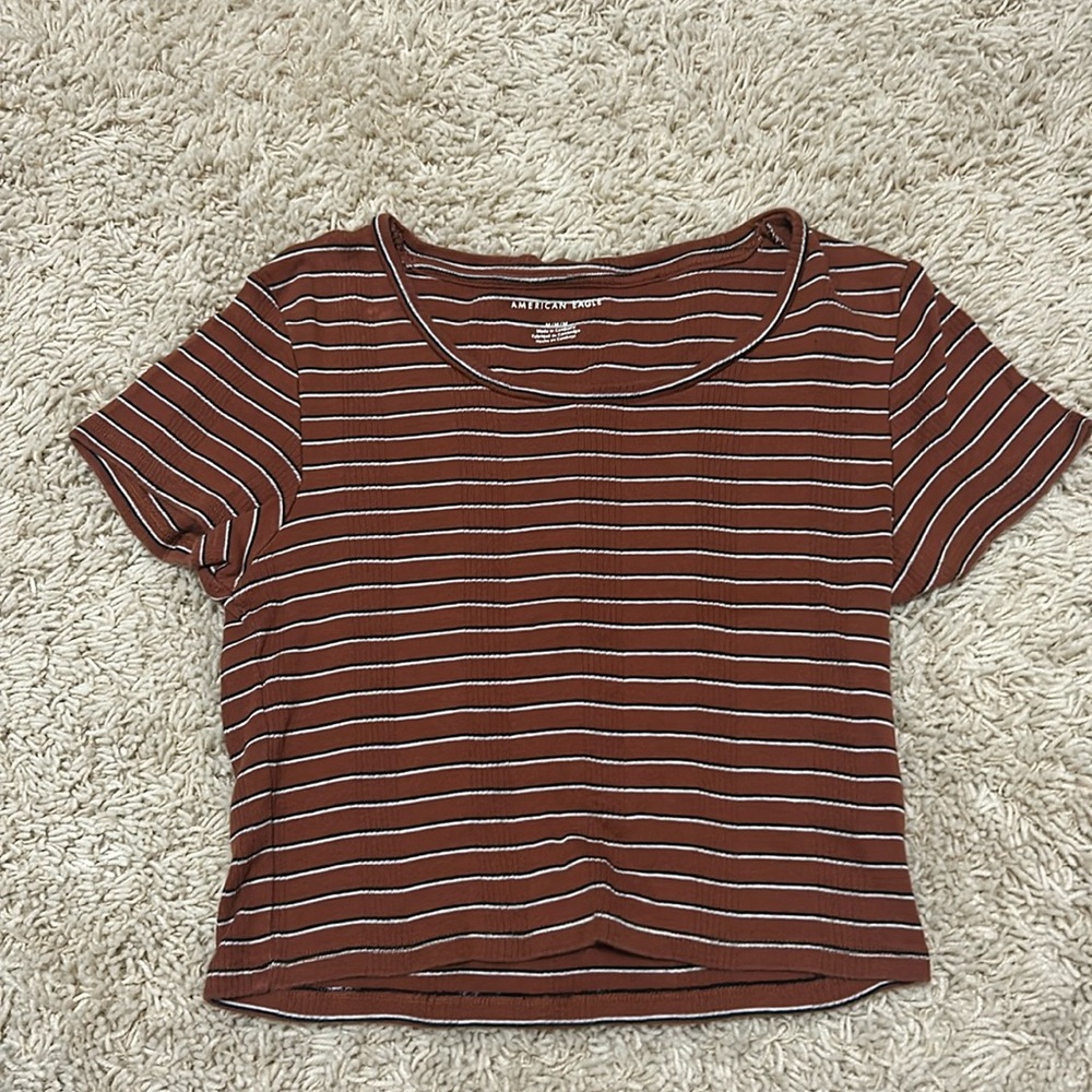 American Eagle Cropped Tee